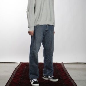 Calvin Klein‎ Jeans Mens Medium Wash Relaxed Fit Denim Pants Size 34X29